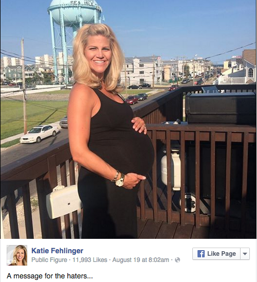 Pregnant Meteorologist Has 'a Message for the Haters'