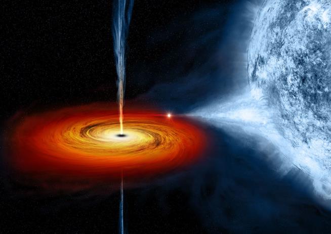 Hawking: 'Black Holes Ain't as Black as Painted'