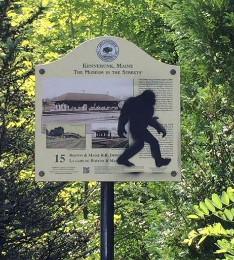 Police Not Amused by This Bigfoot Sighting