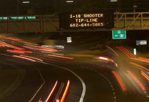 Men Questioned in Phoenix Freeway Shootings