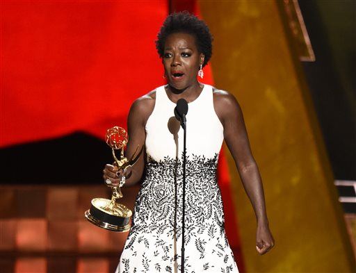 Viola Davis First Lead Black Actress to Win for Drama
