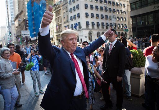 NYC Crowd Waiting for Pope Jeers Trump
