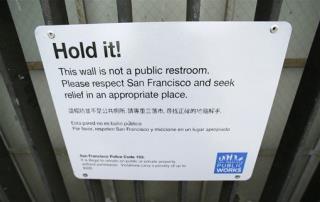 SF's Pee-Repelling Walls Are Really Making a Splash