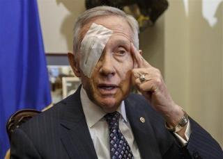 Harry Reid Sues Over Exercise Band He Says Blinded Him