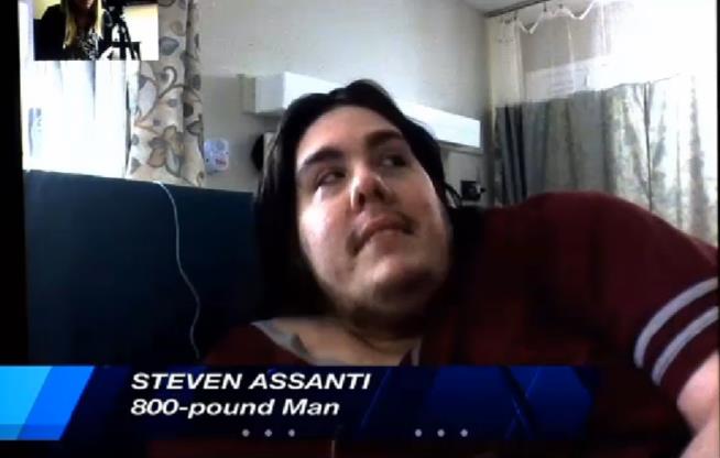 800-Pound Man: Hospital Kicked Me Out Over Pizza