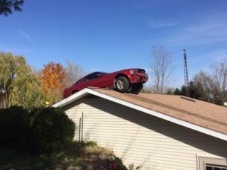 Owner Finds Car Parked on Her Roof