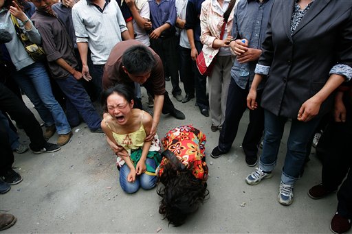 Quake Grief Compounded for Single-Child Chinese Families