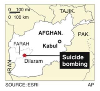 18 Afghans Killed by Bomber in a Burka