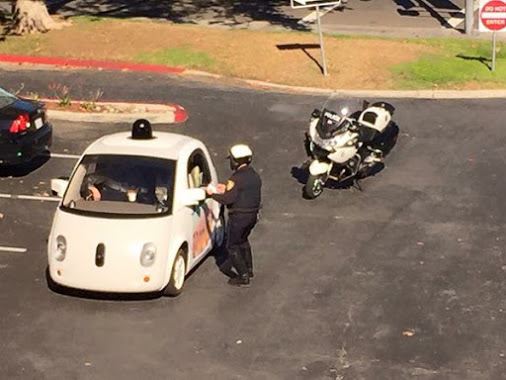 Google Self-Driving Car Stopped for Going Too Slow