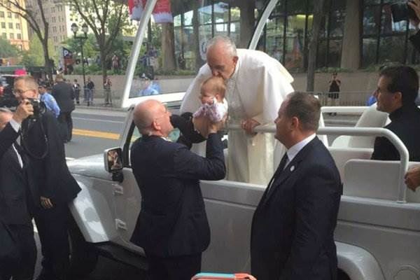 Family Celebrates Baby's Recovery After Pope's Kiss