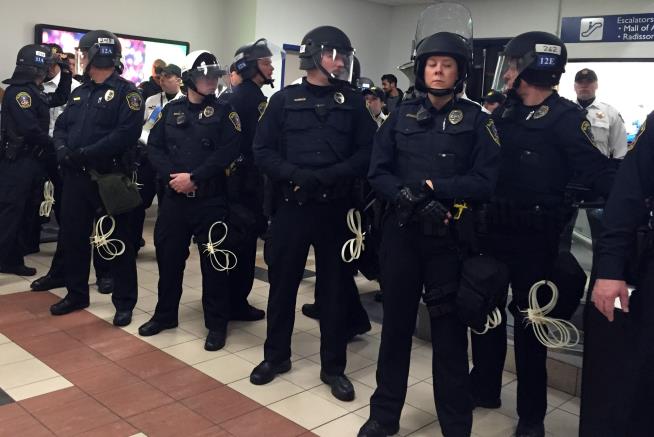 'Black Lives Matter' Protest Shuts Mall, Airport, Terminal
