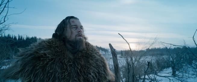 The Revenant Fights Off East Coast Blizzard