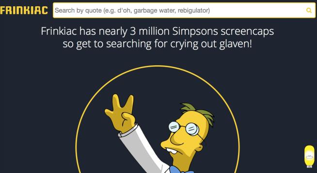 This Simpsons Search Engine Is Amazing