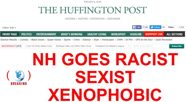Huffington Post's Trump Headline Is, Well, This