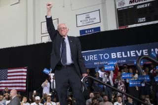 Sanders Leads National Poll for First Time