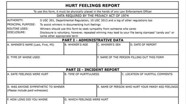 School Accidentally Emails 'Whiners' Form to Parents