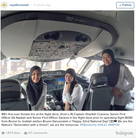Women Land Plane in Country That Doesn't Allow Them to Drive