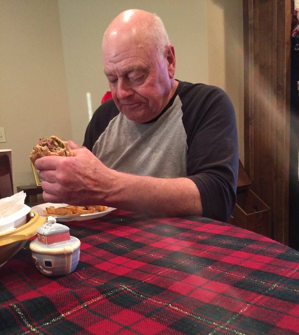 You Can Now Eat Burgers With Sad Papaw
