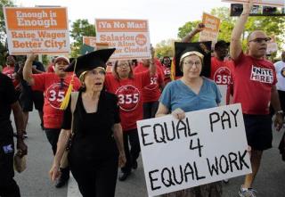 For Minorities, 'Equal Pay Day' Is Months Away