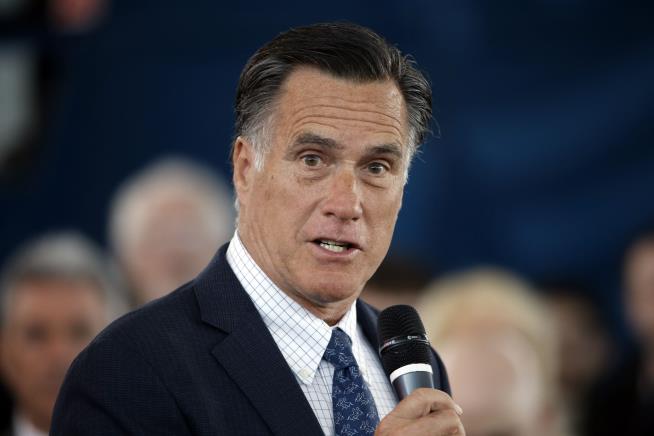 Mitt Romney Takes Meeting About Third- Party Run
