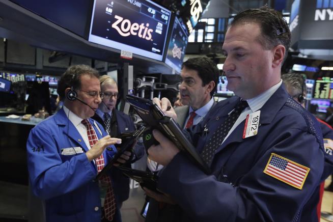 Dow Ends Day Down 217