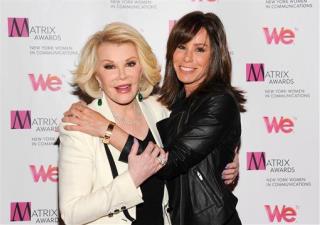 Melissa Rivers Settles Suit Over Joan's Death