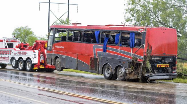 8 Dead, 44 Hurt in Texas Bus Rollover