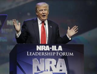 Trump Gets NRA Endorsement, Says He'll Ban Gun-Free Zones