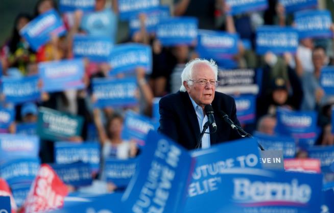 Defiant Sanders Targets Clinton Foundation