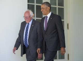 Sanders Tells Obama He'll Work With Clinton, Won't Drop Out