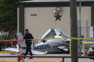 3 Dead After Plane Crashes Into Car Parked Near Airport