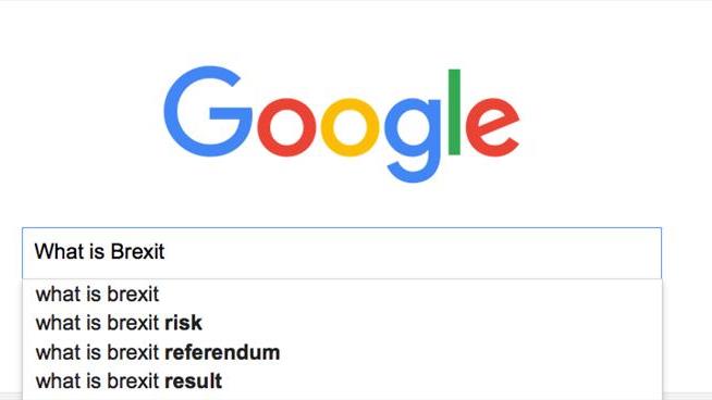 What the UK's Late-Night Brexit Googling Reveals
