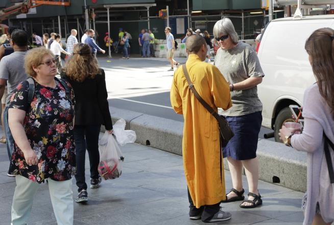 NYC Tourists Warned About 'Hostile' Monks
