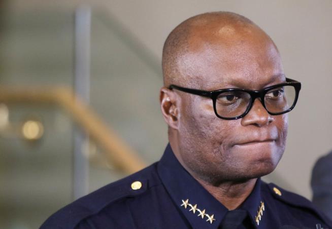 Dallas Police Chief: Shooter Scrawled in Blood