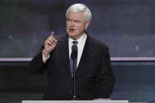 Gingrich Finds Silver Lining for Trump in Cruz Speech