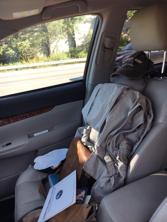 Fake Passenger, With Briefcase, Doesn't Fool Carpool Police