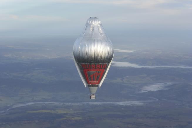 Russian Priest Pops Round-the-World Balloon Record