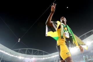 Bolt Scores Triple Triple Again: 'I Am the Greatest'