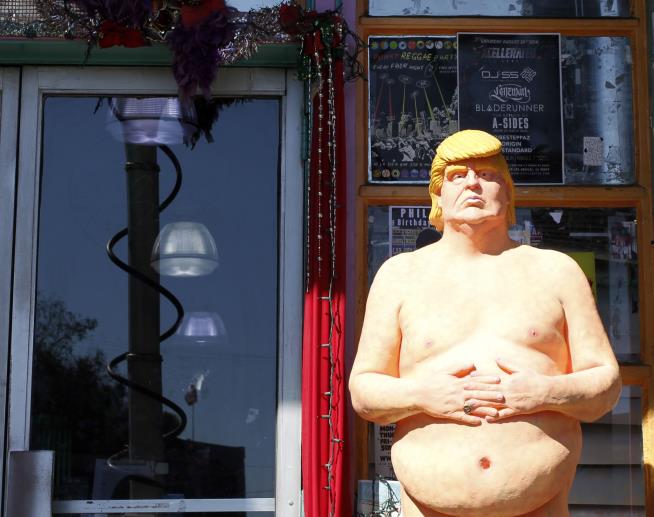 Trump May Not Be Pro-Immigrant, but Naked Trump Is