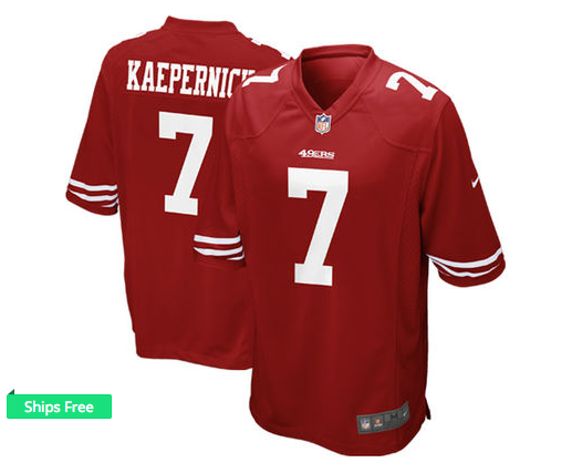 One Thing Kaepernick's Protest Isn't Hurting: Jersey Sales