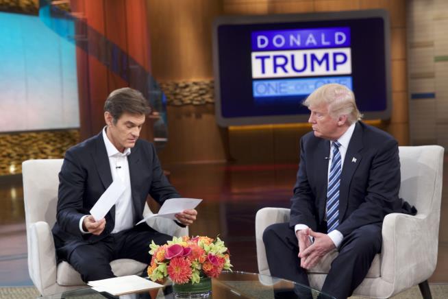 Trump Surprises Dr. Oz With Results of Physical