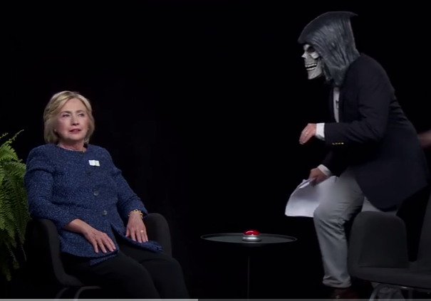 Galifianakis-Clinton Chat Sets Funny or Die Record