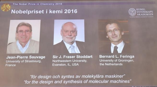 'Molecular Machine' Makers Share Nobel Prize