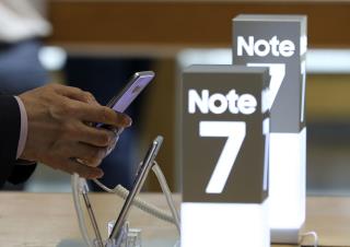 Samsung Pausing Galaxy Note 7 Production Amid Fire Issues