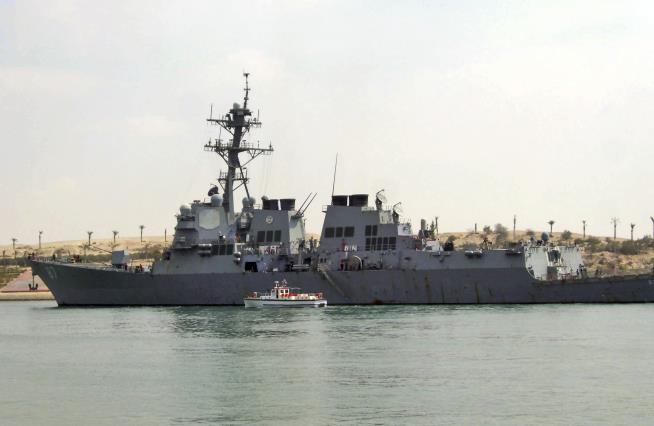 2 Missiles Fired at US Destroyer From Rebel-Held Yemen Land