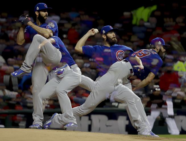 Cubs Win First World Series Game in 71 Years