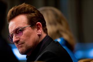 On Glamour 's List of Inspiring Women: Bono