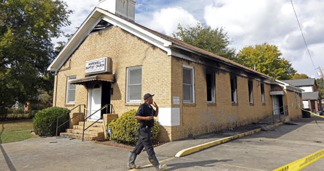 Fire Chief: 'Vote Trump' Church Blaze Was Arson