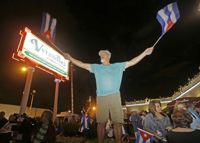 In Miami, Cubans Celebrate Castro's Death