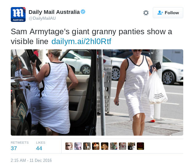 Internet Fights For Tv Hosts Right To Wear Granny Panties 
